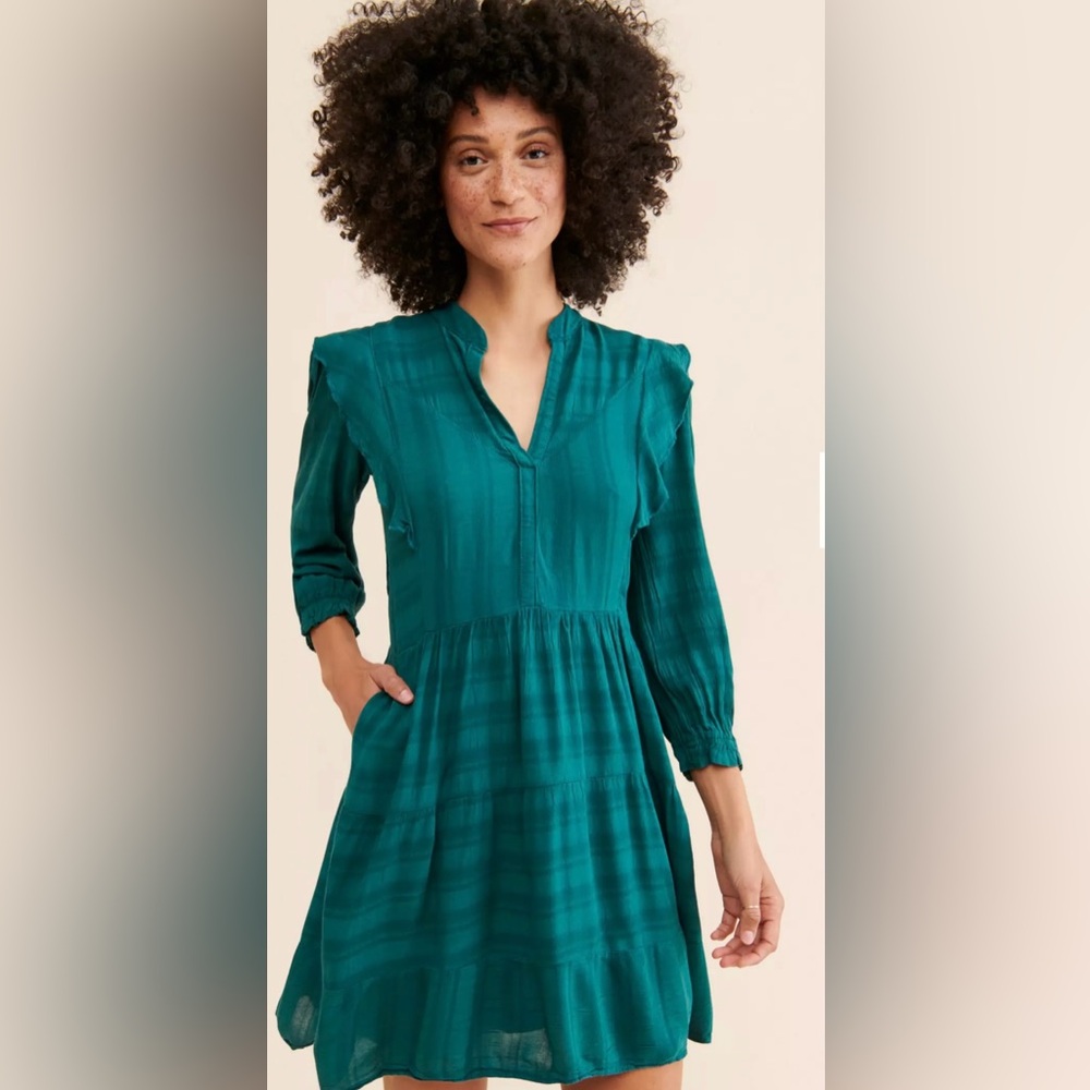 Amadi Rossi Ruffled Tunic Dress